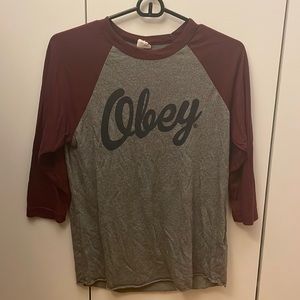 Obey Baseball Tshirt